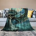 thumbnail image 2 of Nawypu  Blanket Soft Fluffy Flannel  Throw Dragon Angel Love, 2 of 6