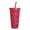 Red, variant on Visland Color Changing Tumbler Cups with Lids Straws - Reusable Bulk Tumblers with Straws for Cold Drink - Plastic Cup Travel Tumbler for Adults & Kids