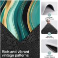 thumbnail image 3 of Blue and Gold Marble Glitter Streaks Pattern Kitchen Rugs Sets Of 3,Kitchen Runner Rugs Non Skid Washable,Decorative Kitchen Floor Mats for Kitchen,Sink,Laundry,17"x30"+ 17"x47" + 17"x59", 3 of 6
