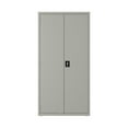 thumbnail image 4 of Hirsh Janitorial Metal Cabinet 18"D x 36"W x 72"H Light Gray, 4 of 8