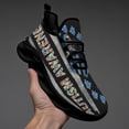 thumbnail image 3 of Autism Awareness Shoes Trail Running Shoe Non-Slip Breathable Comfortable Sneakers Black Size 13, 3 of 7