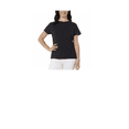 thumbnail image 2 of 32 DEGREES Womens Ultra Soft Cotton 3 Pack T-Shirt,Black/White/Blue,Small, 2 of 4