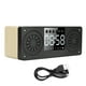thumbnail image 2 of Mini altavoz para exteriores, mini reloj despertador inalámbrico con Bluetooth, altavoz inalámbrico, reloj digital portátil, altavoz de innovación moderna, 2 of 9