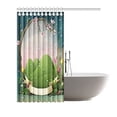 thumbnail image 2 of MKHERT Cows And Cattle Shower Curtain Waterproof Bath Curtain Decor 66x72 inch, 2 of 2