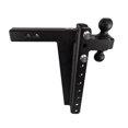 thumbnail image 3 of Bulletproof Hitches Trailer Hitch Ball Mount HD2014 For 2 Inch Receiver; Lockable Lock Sold Separate; 22 000 Pound Gross Trailer Weight; Adjustable 14 Inch Drop/Rise; Non Swivel; Non-Extendable, 3 of 18
