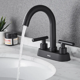 thumbnail image 4 of Grifería de baño Femmto Baño Belug, Color Negro Acabado Mate, 4 of 5