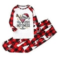 thumbnail image 2 of Christmas Family Pajamas Matching Sets, Cute Christmas Printed 2 Piece Sleepwear, Holiday PJs Jammies for Couples/Women/Men, 2 of 4