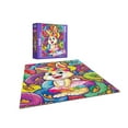 thumbnail image 5 of RoseArt - Pop Culture 100-Piece - XOMG Bunny - Kids Interlocking Puzzle, 5 of 5