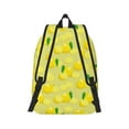 thumbnail image 3 of Balery Bright Lemons Vintage Canvas Backpack for Men and Women - Large Capacity, Durable Travel Laptop Bag for School, Work, Hiking, and Outdoor Activities, 3 of 7