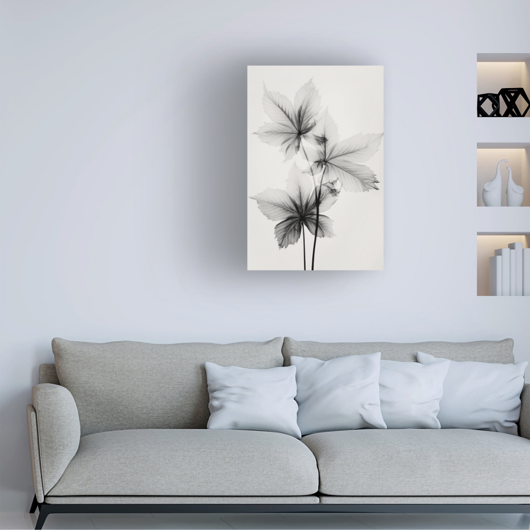 Trademark Fine Art Treechild   Transparent Botanic No 5 Canvas Wall Art