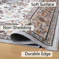 thumbnail image 5 of Wondo Bohemian Machine Washable Area Rug for Living Room, Brown, 8' x 10', 5 of 7