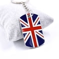 thumbnail image 4 of 2pcs The United Kingdom Flag Hanging Key Ring Ornament Fashion Keychain Pendant Creative Keychain Accessory, 4 of 7
