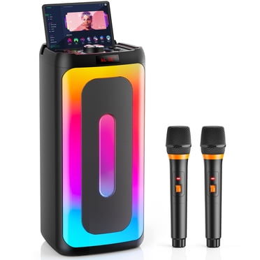 JYX Bluetooth Speaker, Portable Party Speaker with 2 Microphones, 40W Powerful Sound Deep Bass, T30-T