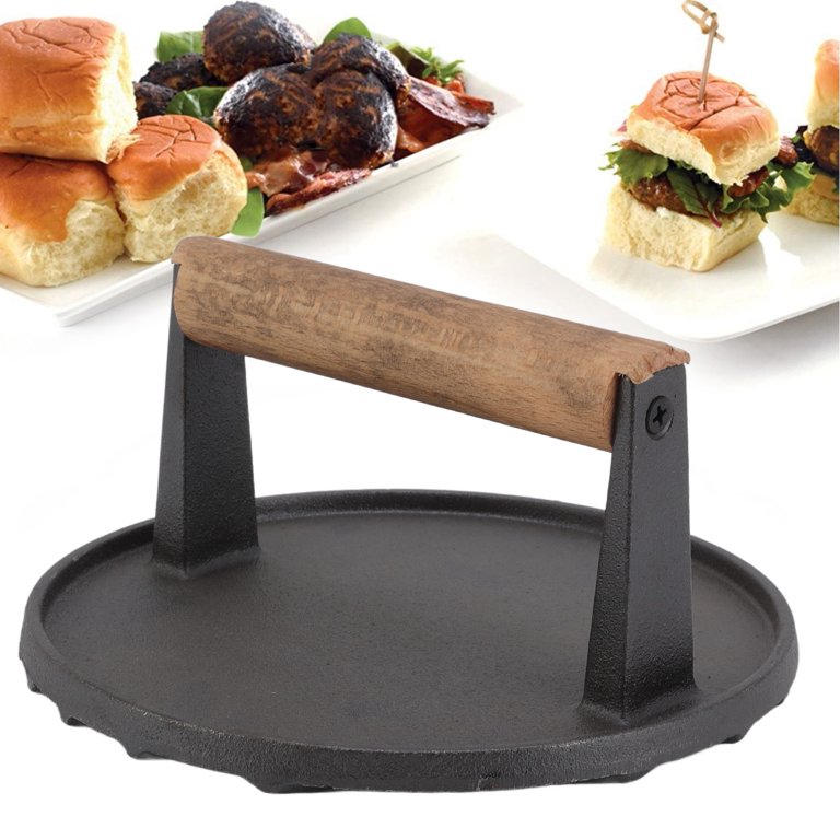 Small Cast Iron Griddle Press