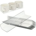 thumbnail image 2 of EeaseMX 20pcs Transparent Shelf Divider Divider Separator Divisor Divisor Divisor para la tienda minorista, 2 of 8