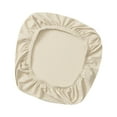 thumbnail image 1 of Elastic Office Chair Seat Covers universal stretchable office Stretchable Chair Slipcover Cream, 1 of 8