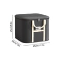 thumbnail image 3 of BAOPAI High Capacity Moving Bags with Secure Zipper Closure for Easy Packing and Relocation Dust Proof and Water Resistant Protection for Long Term Storage, 3 of 7