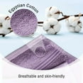 thumbnail image 3 of BNM Egyptian Cotton Luxury 9 Piece Towel Set, Royal Purple, 3 of 5