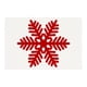 thumbnail image 2 of Adornos navideños, adornos para árboles de Navidad, regalos navideños, manteles individuales con estampado de copos de nieve, decoración para fiestas navideñas, caminos de mesa, manteles individuales, 2 of 6