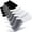 4 White+4 Black, variant on Mens No Show Socks 8 Pairs Invisible Low Cut Cotton Socks Ondo Non Slip Short Socks Size 5-8/9-11/12-14