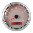 thumbnail image 4 of Boat Tacho Gauge, 9-32V DC Tachometer 85mm Pointer Type 0-8000RPM Universal  For RVs For Yachts White,Black, 4 of 8