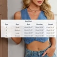 thumbnail image 3 of LNWUY Women's Fashion Summer Tops Denim Vest Sleeveless V Neck Button Down Jean Trendy Crop Jacket With Pockets Blue L, 3 of 7