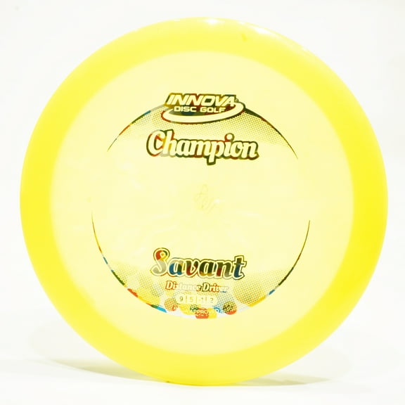 Innova Champion Savant Disc Golf Fairway Driver, Pick Color/Weight [Stamp & Exact Color May Vary] Yellow 167-169 grams