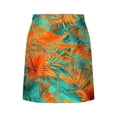 thumbnail image 5 of Junur Womens Summer Tennis Skorts in Shorts with Zipper A-Line Workout Golf Athletic Skirts Vacation Floral Print Shorts for Women S-5XL, 5 of 7