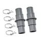 thumbnail image 1 of 2 conectores de manguera para piscina, a prueba de fugas y de alta resistencia para piscinas elevadas. Gris, 1 of 9