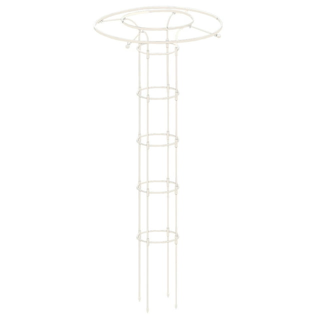 Assemble umbrella flower stand and pergola-white total height 180cmdiameter25cm
