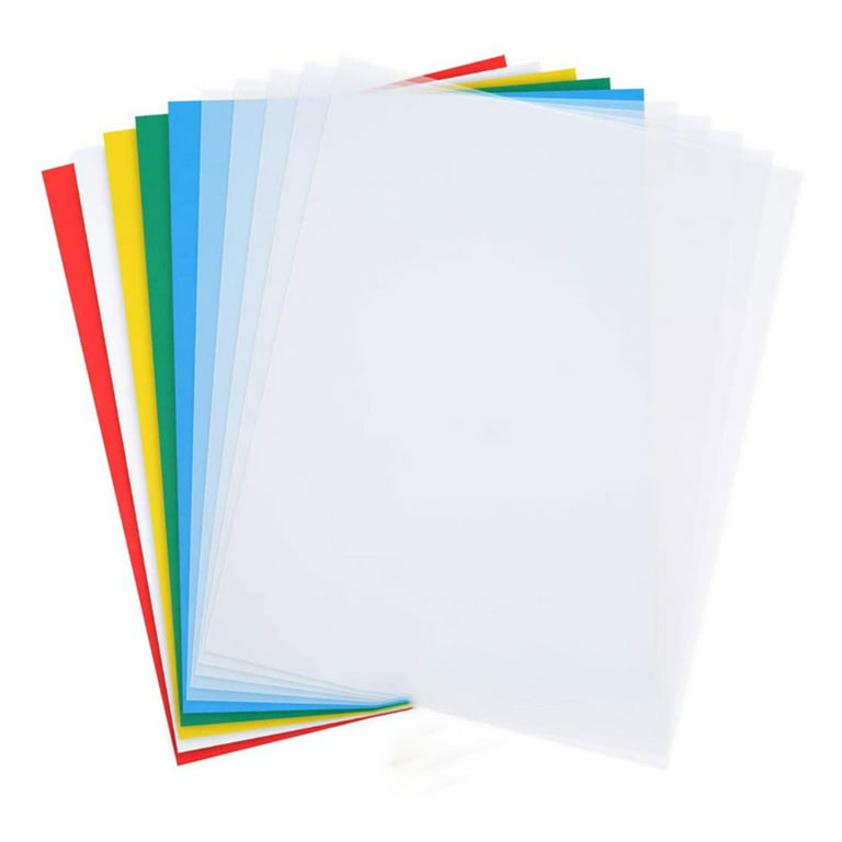 Sagasave 10 Pcs Transfer Carbon Paper Printing Pattern for Paper Wood Leather Canvas Reusable White, Size: 23*14CM