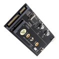 thumbnail image 1 of Unidad de Sólido SSD M.2 a Tarjeta Convertidora de Adaptador / USB2.0 de 2,5 '' CUTICAT Tarjeta adaptadora NGFF a SATA, 1 of 7