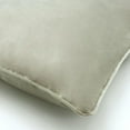 thumbnail image 2 of Habitat Seren Velvet Decorative Pillow 20 x 20 in Oyster, 2 of 5