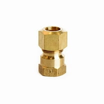3/8 in. Compression X 1/4 in. D FPT Brass Coupling