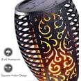 thumbnail image 2 of Solar Torch Light Garden Torch Light Waterproof Solar Torch Outdoor Solar Torch Lights with USB Charging Solar Torch Decoration for Garden,Pathways(pa, 2 of 4