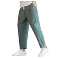 thumbnail image 1 of Mens Fashion Loose Casual Nine Point Trousers, 1 of 6