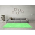 thumbnail image 3 of Ahgly Company Indoor Square Abstract Emerald Green Contemporary Area Rugs, 5' Square, 3 of 4