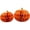 Orange, variant on Wiywef 3D Honeycomb Paper Pumpkin Lanterns 2 Pcs Halloween Hanging Ornaments