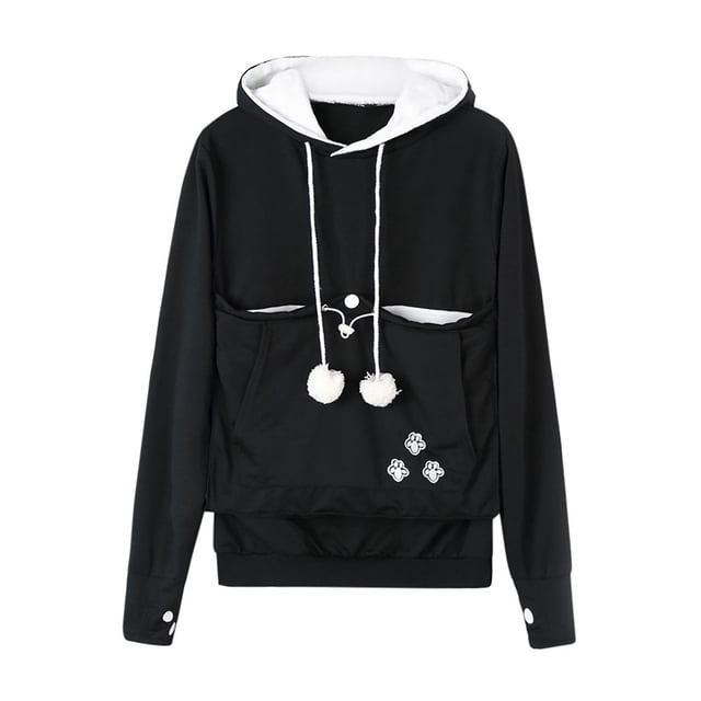 Blouse de Maternité - Chandail à Capuchon Stylé pour l'Automne et l'Hiver, au Design Confortable et Polyvalent pour Sorties Décontractées et Tenue Relax