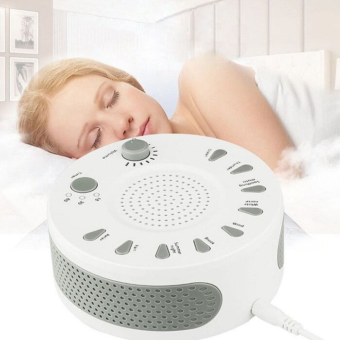 Sleep White Noise Machine, 9 Soothing Natural Sounds Therapy for
