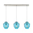 thumbnail image 2 of Elk Home Barrel 36'' Wide 3-Light Mini Pendant - Satin Nickel, 2 of 2