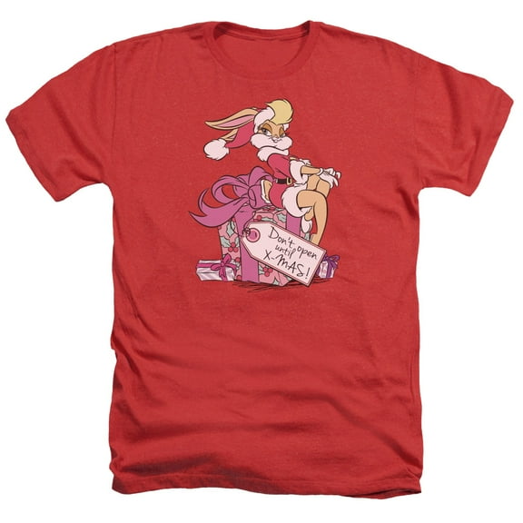 Looney Tunes Lola Present Officially Licensed Heather Adult T Shirt