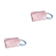 thumbnail image 2 of Qarigey Bolsa de almacenamiento Bolsas portátiles multifuncionales Paquete sólido de gran capacidad Limpieza facial cosmética para viajes Rosa 2piezas, 2 of 6