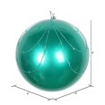 thumbnail image 2 of Vickerman MT194742D Rideau Ornemental Pailleté Bonbon 6 Po. - 3 par Sac, 2 of 3