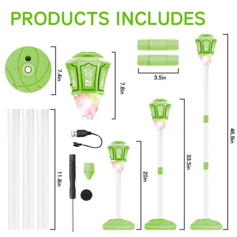KOPPOP Garden Bubble Machine, LED Musical with Remote photo 7