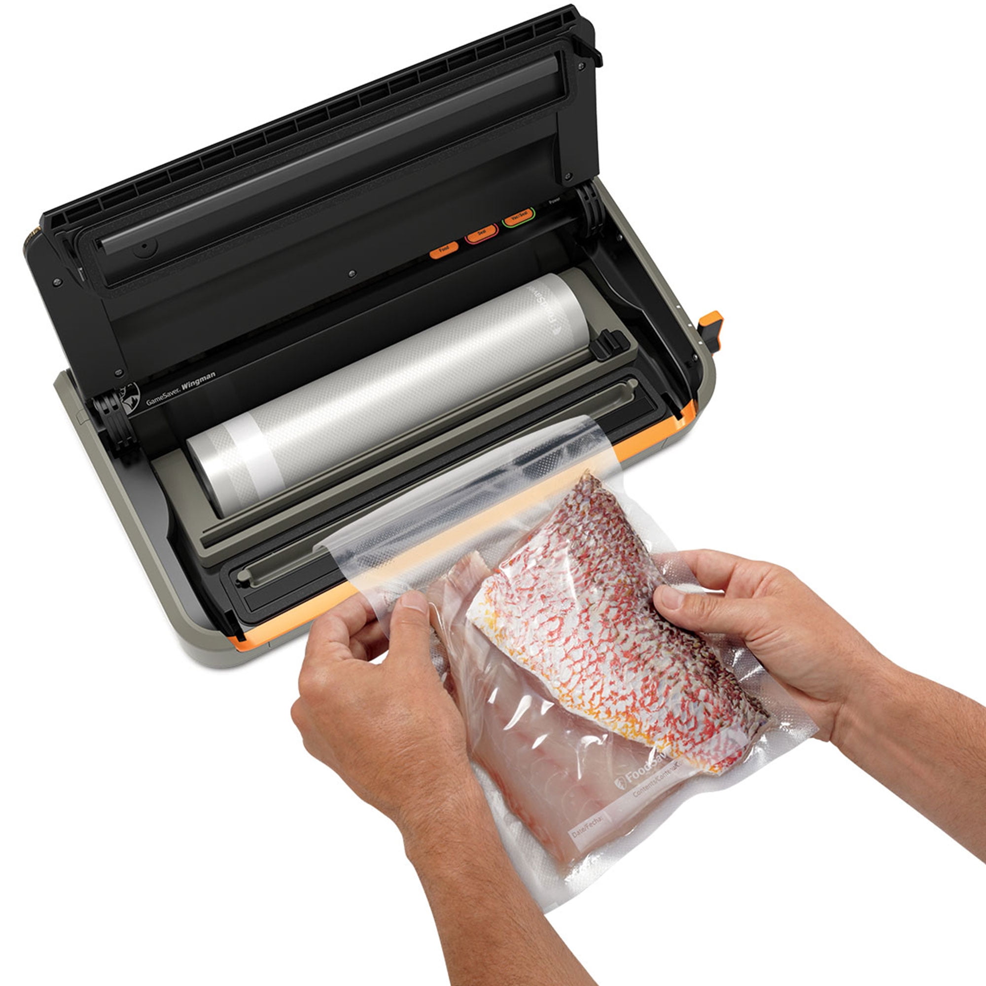 FoodSaver GameSaver 2100 Series Wingman Plus Food Meat Vacuum Sealer, Camo