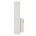 thumbnail image 6 of CQSXDA Stylish Tall Corner Cabinet with Doors in Wood Grain Finish for Living Room, Bathroom, Dining Room or Kitchen, White, 6 of 9