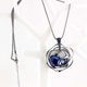 thumbnail image 3 of HTOOO Long Chain Necklace for Elegant Women Pendant Necklace with Created Crystals, 3 of 4