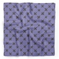 thumbnail image 1 of Bimba Purple Brush Stroke Abstract Pure Silk Printed Head Bandanas Summer Neck Wrap Scarf 40 x 40 Inches, 1 of 6