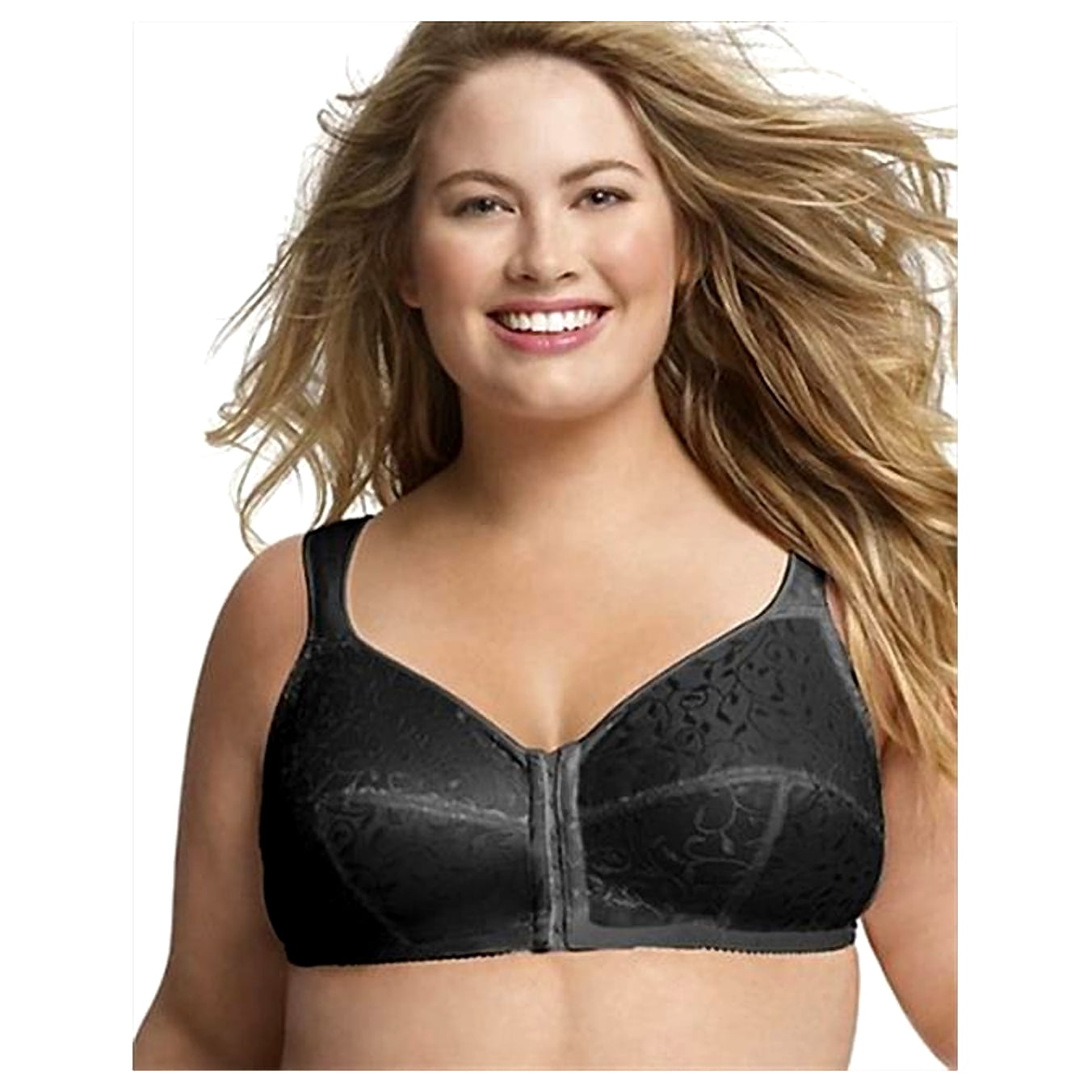 Just My Size Easy-On Front Close Wirefree Bra